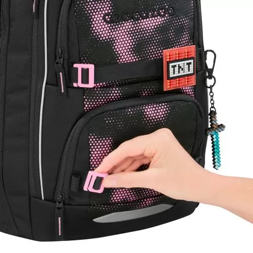 Coocazoo Porter School Backpack Pink Illusion