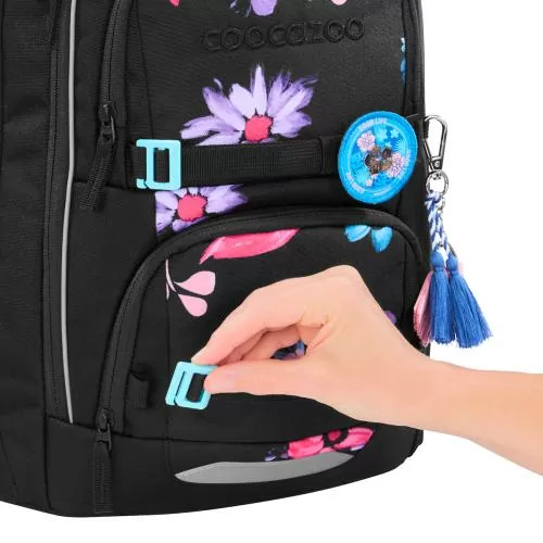 Coocazoo Porter Schulrucksack Floral Artnight