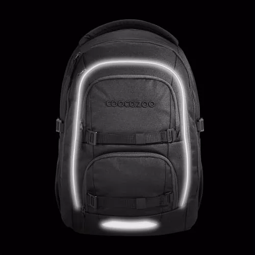 Coocazoo Porter Schulrucksack Black Coal