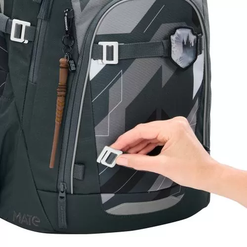 Coocazoo Mate School Backpack Dark Race