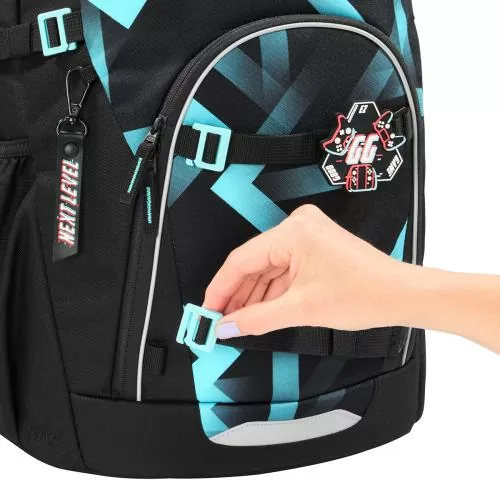 Coocazoo Byte School Backpack Laser Lights