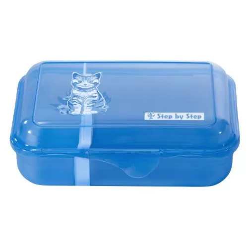 Step by Step Lunchbox "Cat Lilly" Blau