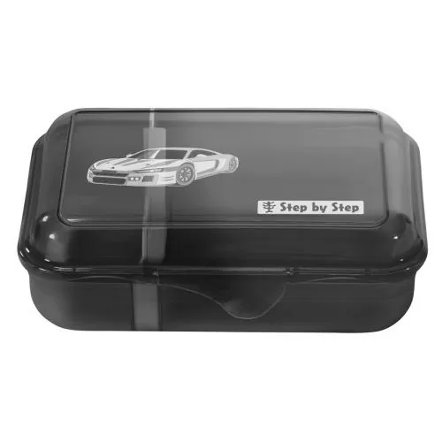 Step by Step Lunchbox "Sports Car Mick" Black