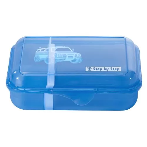 Step by Step Lunchbox "Police Truck Charly" Blau