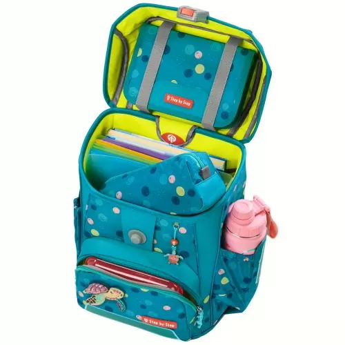 Step by Step Cloud "Turtle Josie" satchel set, 5 pieces