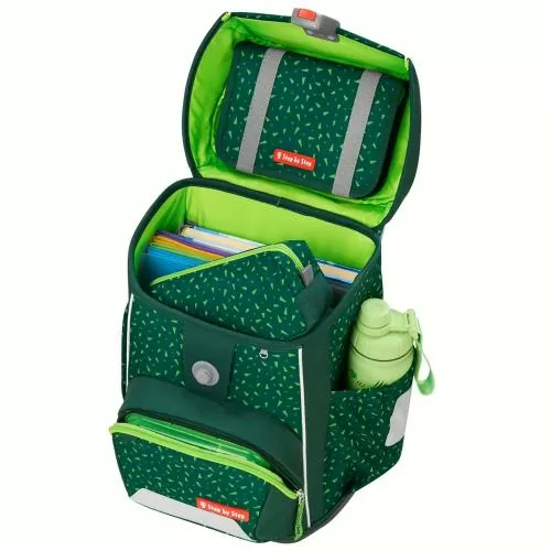Step by Step Basis Schulranzen-Set "Green Graphics" 4-teilig