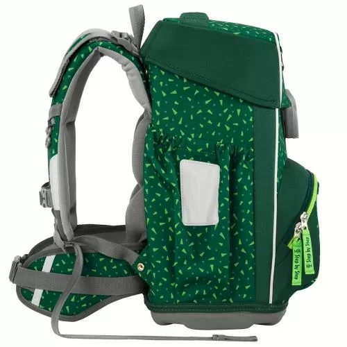 Step by Step Basis Schulranzen-Set "Green Graphics" 4-teilig