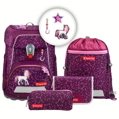 Preview: Step by Step Fit Schulranzen-Set "Pretty Unicorn Nuala" 5-teilig