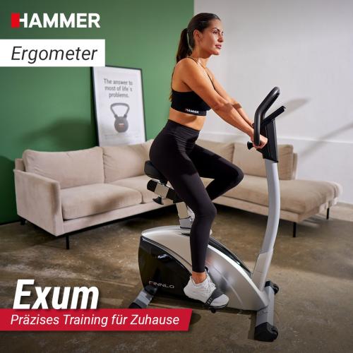 Preview: Finnlo by Hammer Exum Ergometer - silver, black
