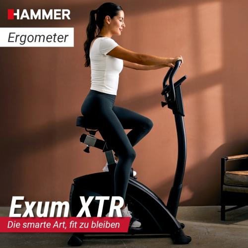 Preview: Hammer Exum XTR Ergometer - black