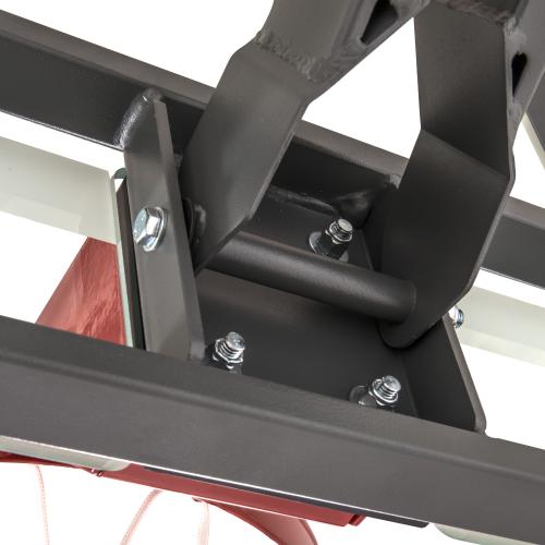 Preview: Goaliath GoTek 54 In-Ground Basketballkorb - anthrazit, schwarz, weiss