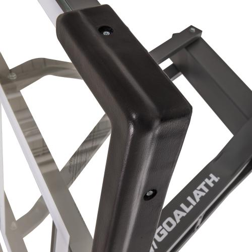 Preview: Goaliath GoTek 54 In-Ground Basketballkorb - anthrazit, schwarz, weiss