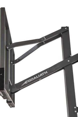 Preview: Goaliath GoTek 54 In-Ground Basketballkorb - anthrazit, schwarz, weiss