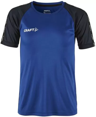 Craft TW Squad Go Contrast Jersey Jr - club cobolt/navy