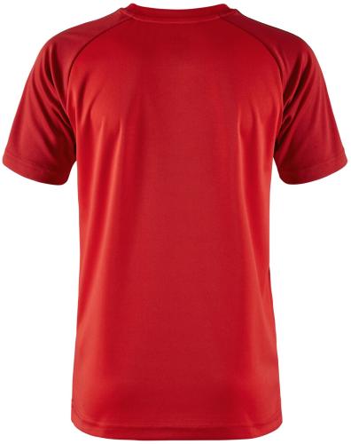 Preview: Craft TW Squad Go Contrast Jersey Jr - bright red/express