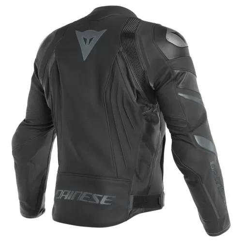 Dainese Leather jacket AVRO 4 - black matt-anthracite