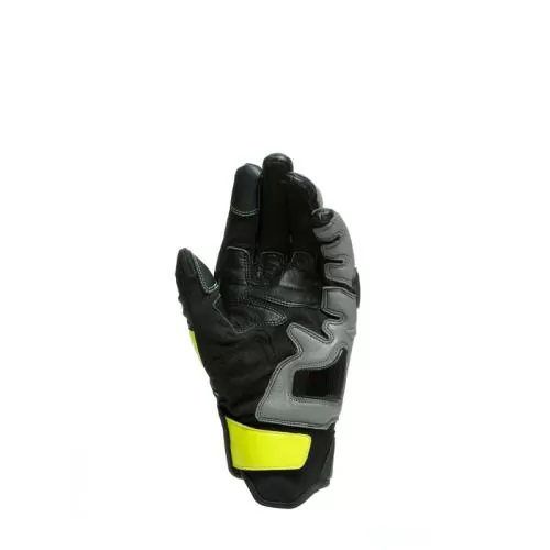 Dainese Handschuhe CARBON 3 kurz - schwarz-grau-fluogelb
