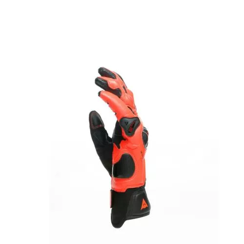 Dainese Handschuhe CARBON 3 kurz - schwarz-fluorot