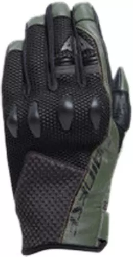 Dainese Gloves Karakum Ergo-Tek black-olive - green