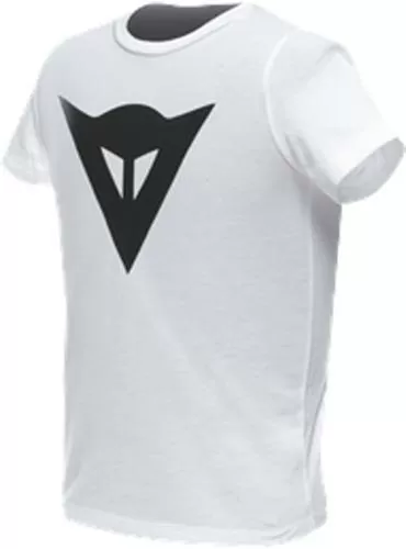 Dainese T-Shirt Logo Kid - weiss-schwarz