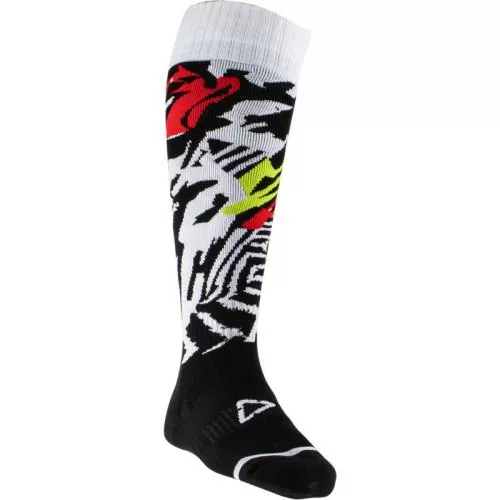 Leatt Socks Moto - Zebra
