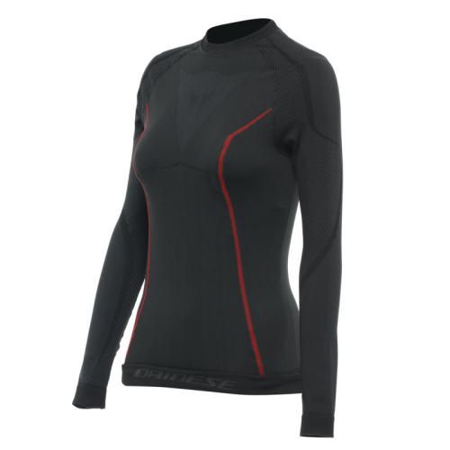 Preview: Dainese Damen Funktionsshirt LS Thermo - schwarz-rot