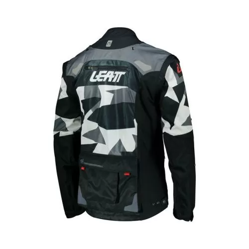Leatt Jacke 4.5 X-Flow Camo - schwarz-grau-schwarz