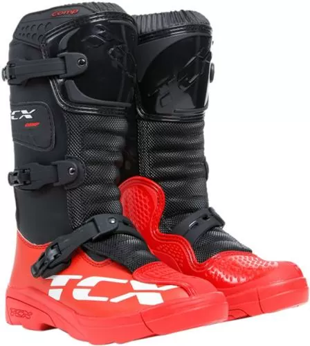 TCX Boots COMP-KID black-red