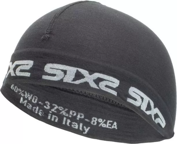 SIXS Underhelmet cap SCX Merino black0