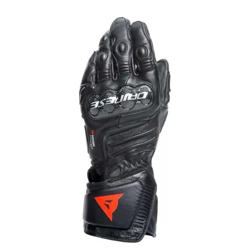 Dainese Lederhandschuhe Carbon 4 Lang - schwarz