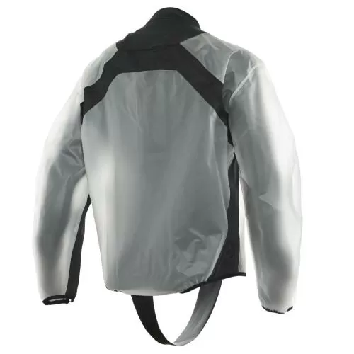 Dainese RAIN BODY RACING 2 Rain jacket black-transparent