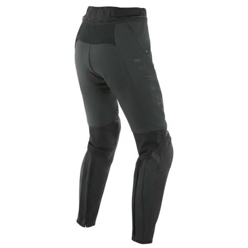 Dainese Damen Lederhose PONY 3 - schwarz matt