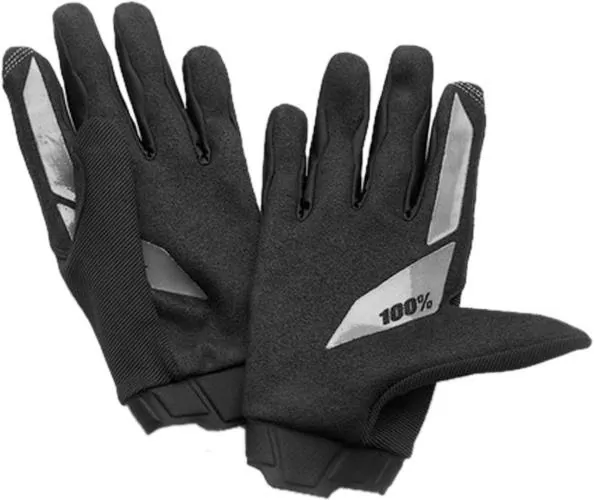 100percent Ridecamp Gloves - Black/Charcoal 