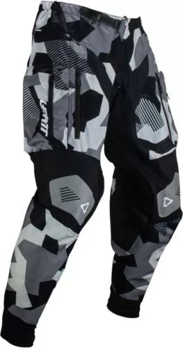 Leatt Pant Moto 4.5 Enduro Forge grau-schwarz-weiss