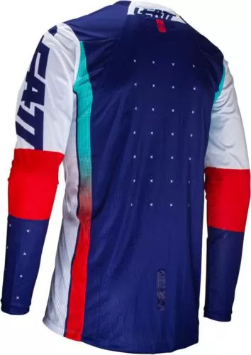 Leatt Jersey Moto 4.5 Lite Royal blau-weiss-rot