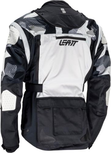 Preview: Leatt Jacket Moto 5.5 Enduro Forge grau-schwarz-rot