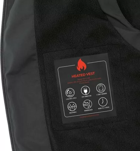 Tucano Urbano Damen Weste Topwarm - schwarz