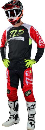 Preview: Troy Lee Designs GP PRO Jersey - Partical schwarz-rot