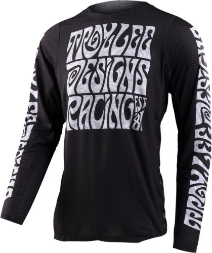 Preview: Troy Lee Designs GP PRO Air Jersey - Manic Monday schwarz