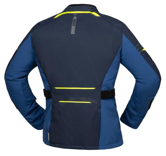 Preview: iXS Tour Damen Jacke Lane ST blau-hellblau-neon gelb