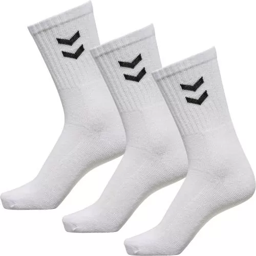 Hummel 3-Pack Basic Sock - white