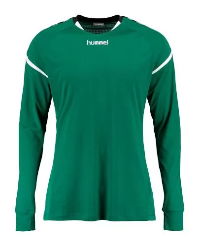 Hummel Auth. Charge LS Poly Jersey - evergreen