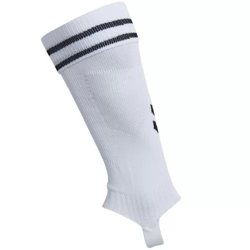 Hummel Element Football Sock Footless - white/black