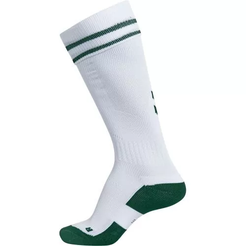 Hummel Element Football Sock - white/evergreen