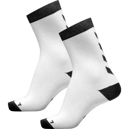 Hummel Element Indoor Sport Sock 2 Pack - white/black