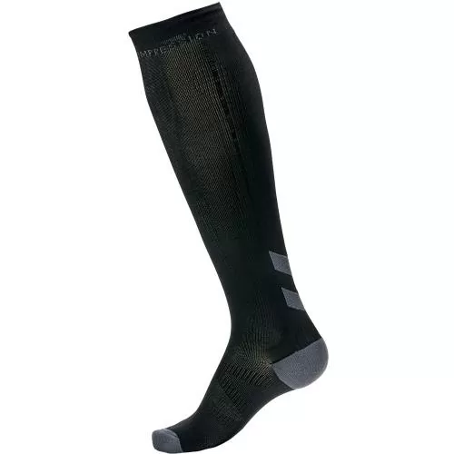 Hummel Elite Compression Sock - black/asphalt