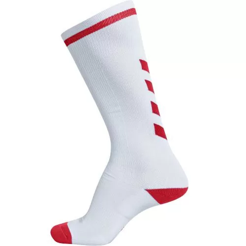 Hummel Elite Indoor Sock High - white/true red