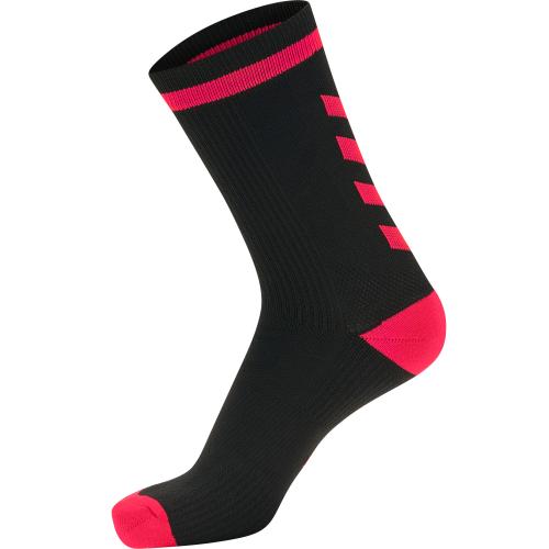 Preview: Hummel Elite Indoor Sock Low - black/diva pink