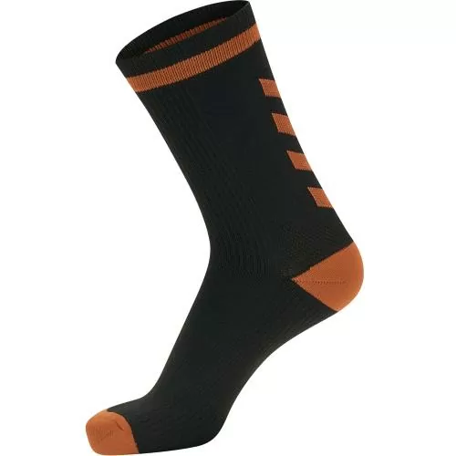 Hummel Elite Indoor Sock Low - black/orange tiger