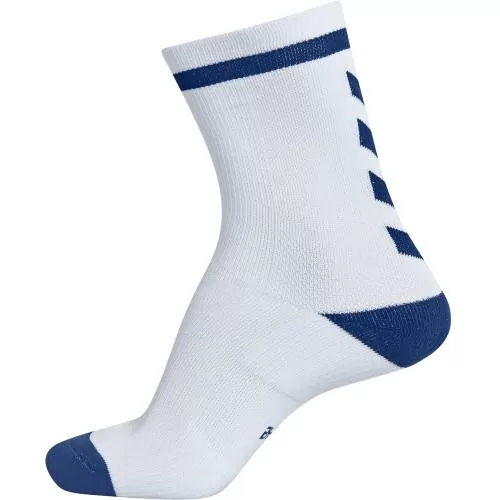 Hummel Elite Indoor Sock Low - white/true blue